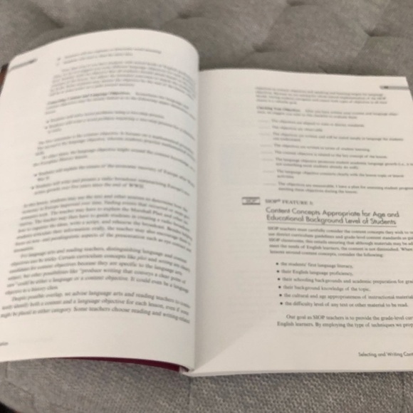 Making Content Comprehensible for English Learners the siop model paperback book - Picture 6 of 8